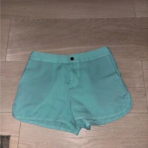 Rag and Bone Women's Aqua Shorts